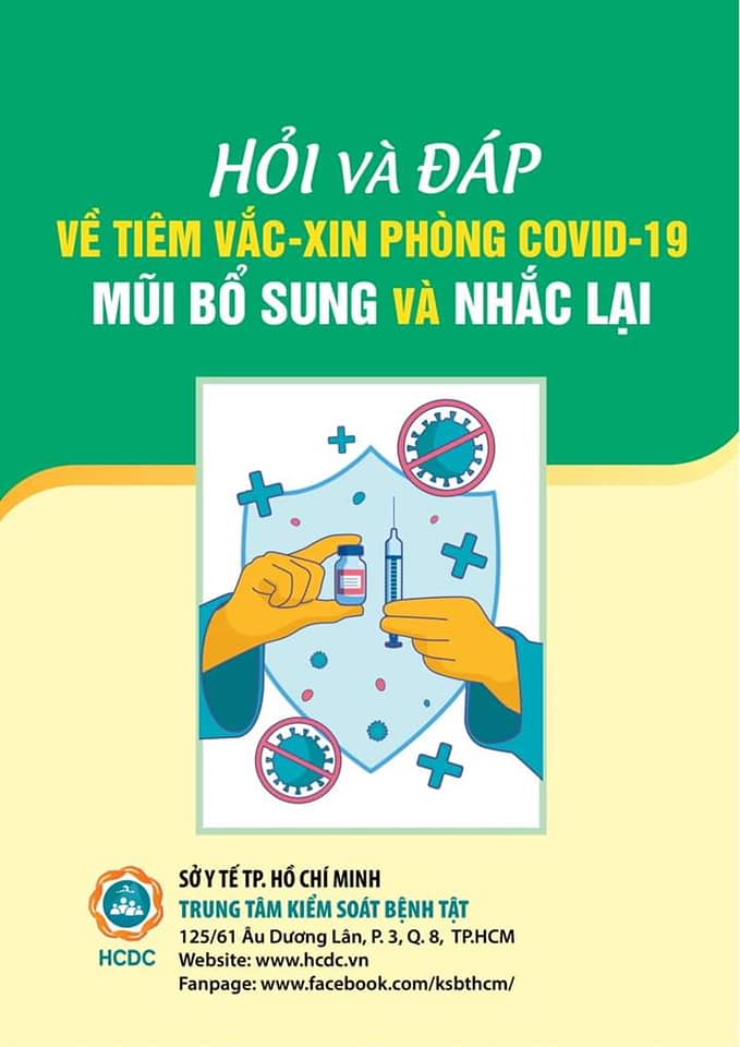 Hỏi và Đáp về tiêm vắc-xin phòng COVID-19 mũi bổ sung và nhắc lại